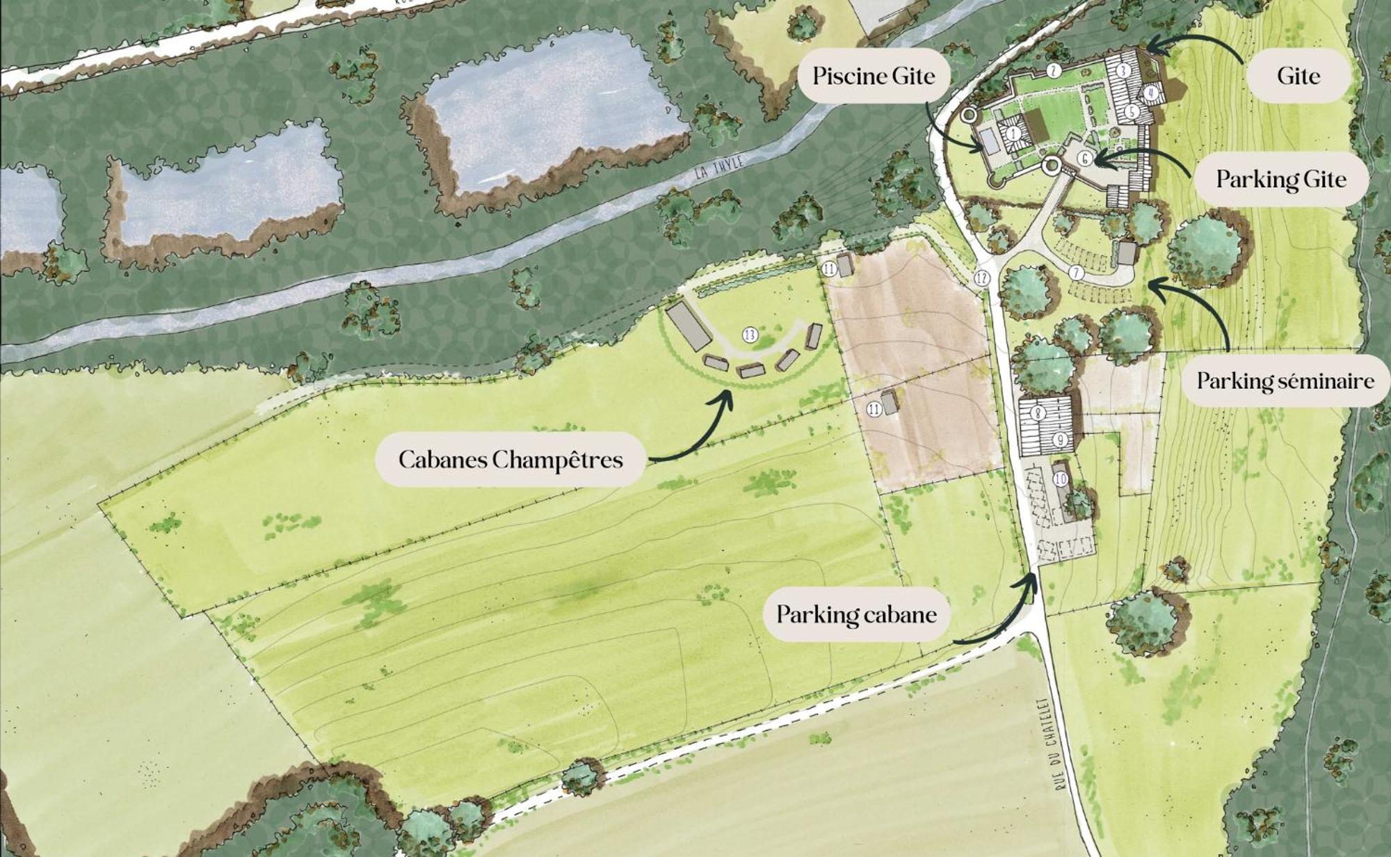 Les Cabanes Champetres - Le Domaine Des Trois Tilleuls Villers-la-Ville Εξωτερικό φωτογραφία