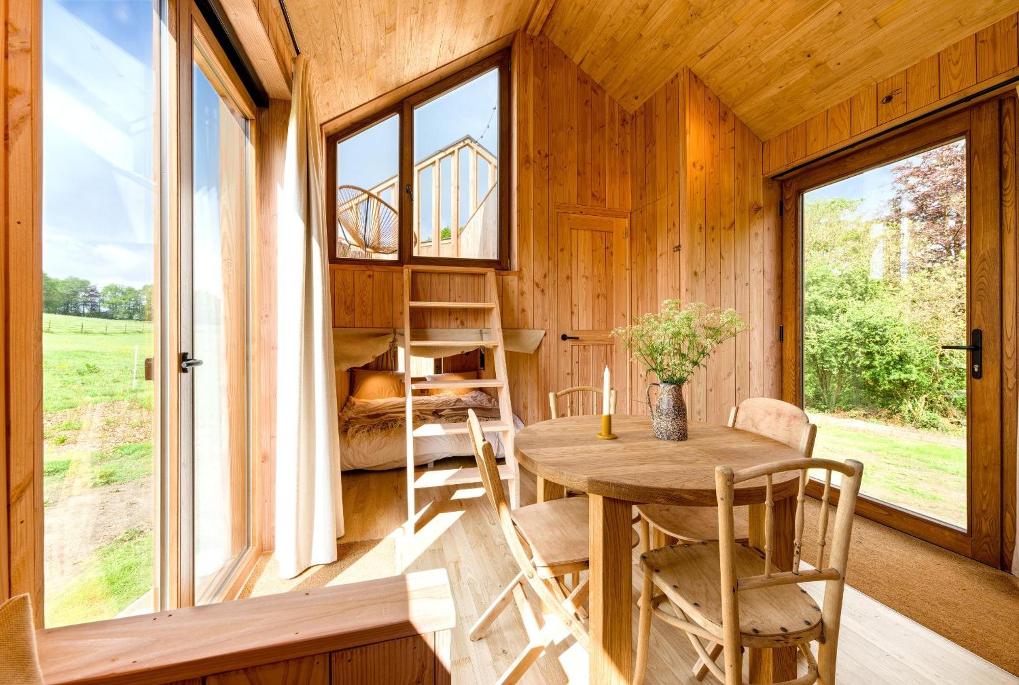 Les Cabanes Champetres - Le Domaine Des Trois Tilleuls Villers-la-Ville Εξωτερικό φωτογραφία
